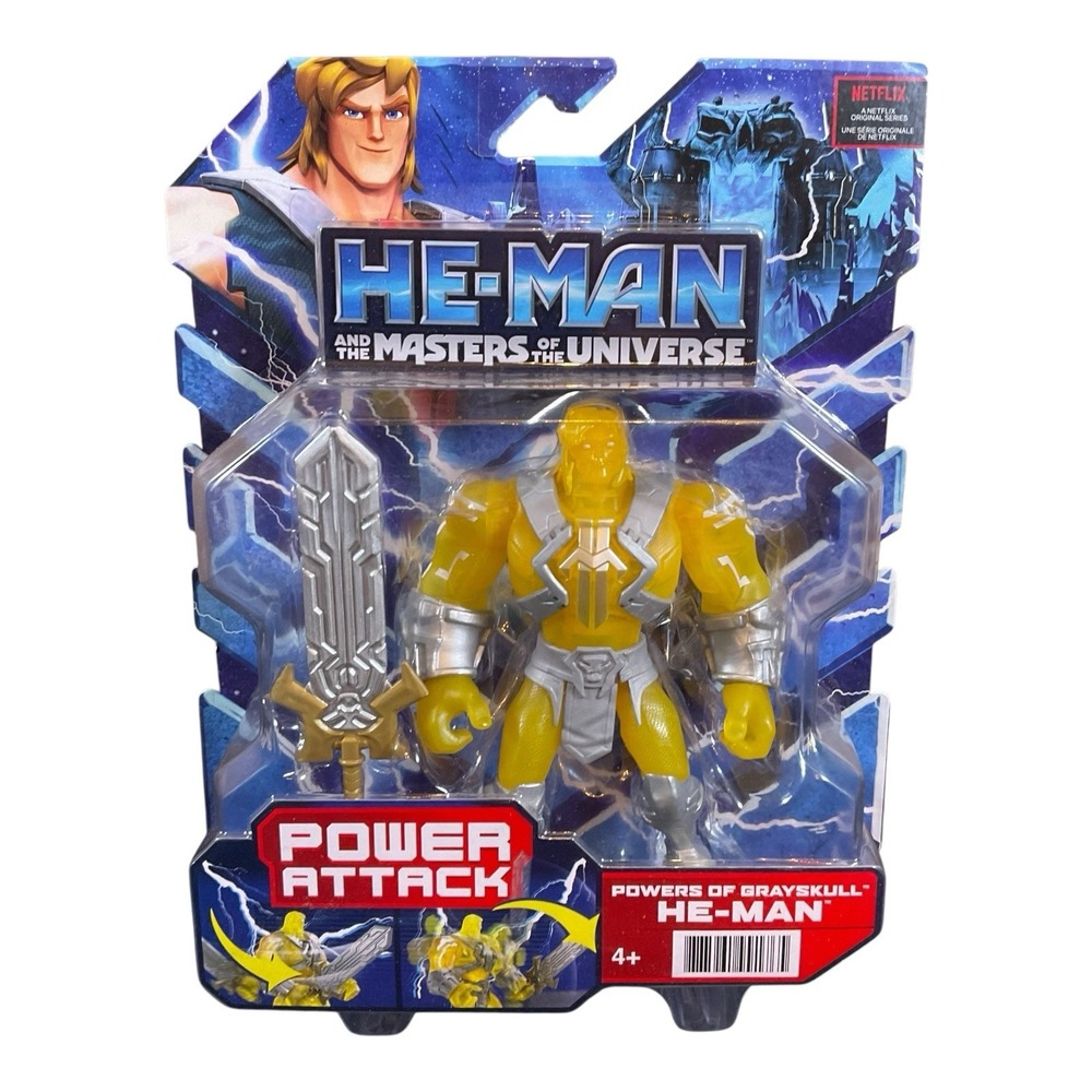 Masters of the Universe Powers of Grayskull He-Man 2021 Mattel Netflix New